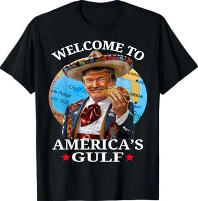 Grappig Trump Shirt America's Gulf Est 2025 Trump Merchandise T-shirt