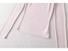 Women's Patchwork Lace Trim Slim Fit Long Sleeve T-Shirt for Spring/Autumn - Spicy Girl U-Neck Two-Piece Style