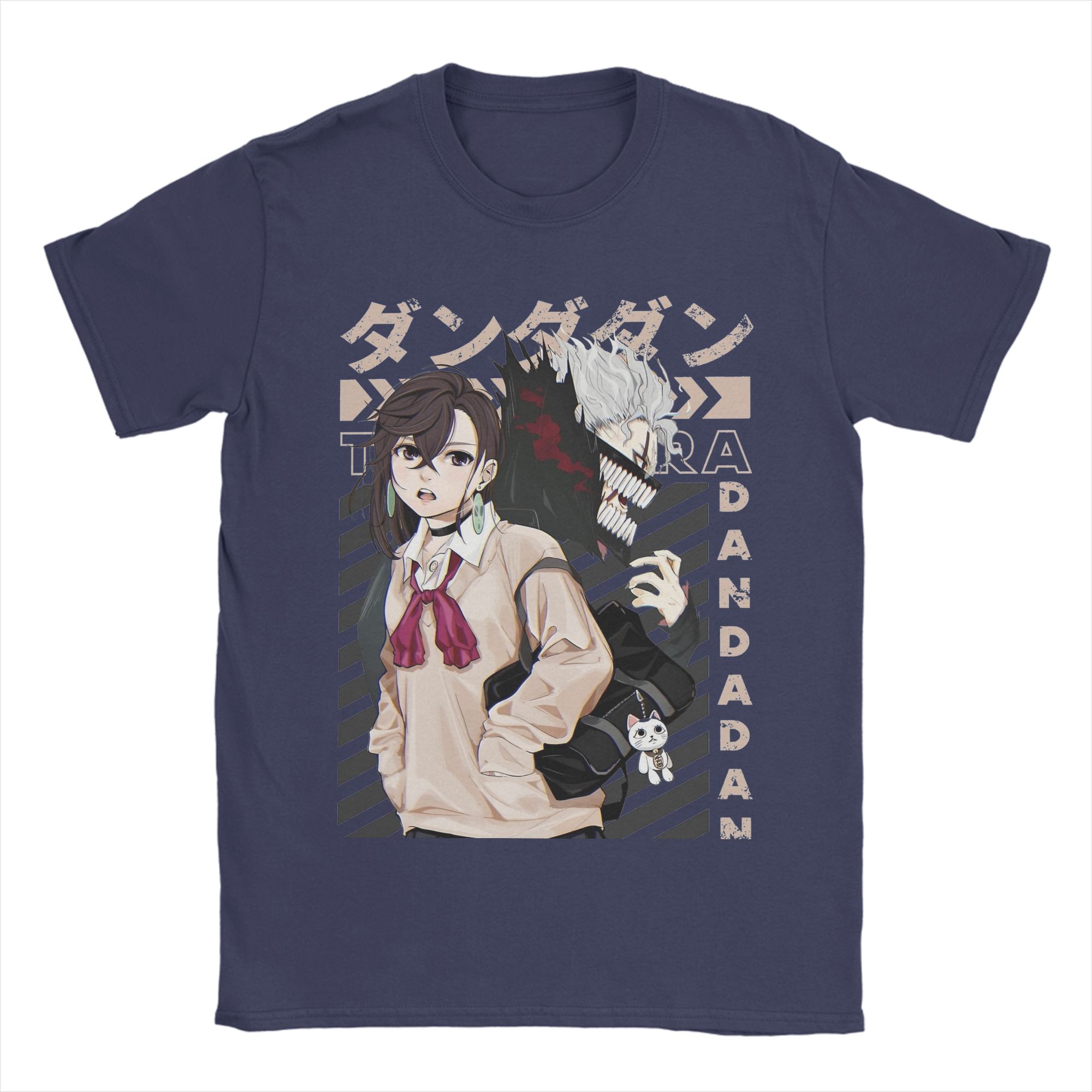 

Takakura Ken Momo Ayase Dandadan T-Shirt for Men Women Humorous 100% Cotton Tee Shirt Short Sleeve T Shirts Party Tops 4XL