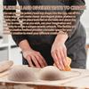 B50C 8 Sizes Half Round Pottery Molds Wooden Top Tool, Pottery Plate Press-Tool For Making Pottery Bowls And Plates