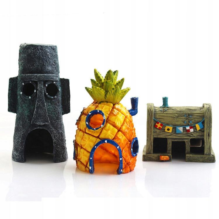 Aquarium Decoration House Restaurant 9Cm Aquarium
