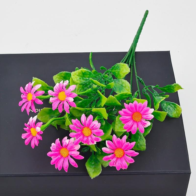 

Искусственные Цветы Шелковые Искусственные Растения Ромашка Свадебный Венок Декор для Дома Комнаты Стола Фестиваль Сад на Открытом Воздухе Скрапбукинг