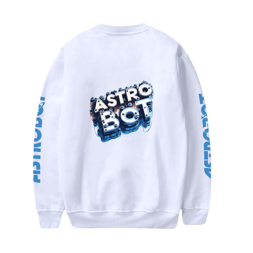 Astro Bot Hoodie Women Men O-neck Long Sleeve Crewneck Sweatshirt Casual Tracksuit Funny Clothes