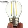 2 SZTUKI 220V Vintage G45 E27 4W 6W LED Żarnikowa Żarówka Globalna Retro Edisonowa biały zimny/ciepły