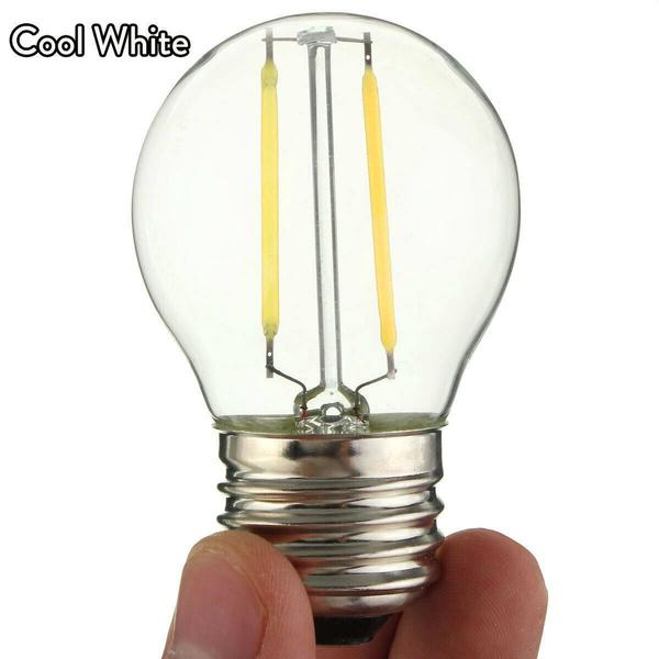 2 SZTUKI 220V Vintage G45 E27 4W 6W LED Żarnikowa Żarówka Globalna Retro Edisonowa biały zimny/ciepły