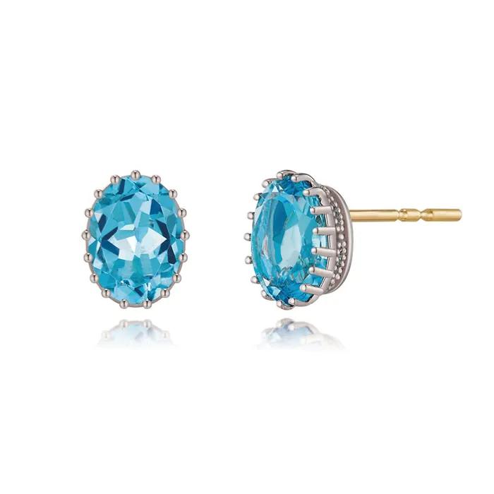 Dolce Rhapsody Blue Topaz Earrings (WG)_232400015