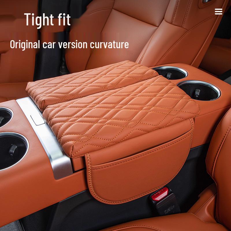 Ideal L7L8L9 Armrest Box Pad: Special Car Leather Protective Cover