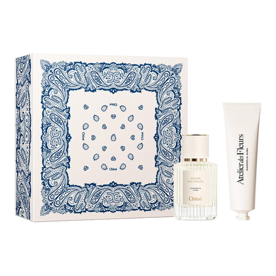 Chloe Wonderland Garden Mulan s Poetry Perfume Sets Eau De Parfum Grapefruit Musk 50ml+50ml Mulan Poem Perfume 50ml+Mulan Poem Hand Cream 50ml