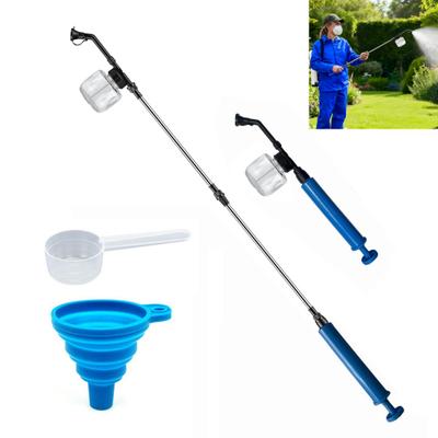 Pulverizator cu praf de pământ de diatomee, Distribuitor de praf de grădină, Pulverizator cu puf cu tijă telescopică extensibilă pentru controlul insectelor acasă, grădinărit