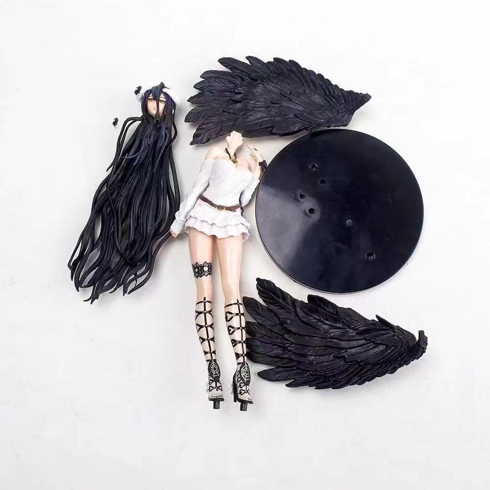 21cm Overlord Albedo So-Bin Anime Figure Overlord III Albedo Action Figure Albedo Figurine Ainz Ooal Gown Figure Toys
