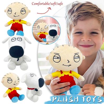 Plüschpuppe Spielzeug Geschenk Cartoon Stil Kinder Stoffpuppe Puppe
