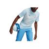 PUMA MCFC Prematch Ribbed Crew Neck Short Sleeve Printed Dopamine T-Shirt Men Tops Silver-Grey Lake-Blue 774370-01
