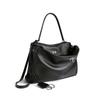 Borsa in Pelle da Donna, Borsa Tote Grande Capacità per il Pendolarismo, Borsa a Spalla Portatile per Documenti di Trasporto, Borsa da Donna