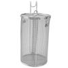 Large Capacity Seasoning Filter Basket Silver Soup Strainer Basket  Home Kitchen