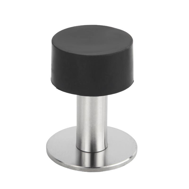Stainless Steel Wall/Floor Mount Anti-Collision Door Stopper with Thickened Base
