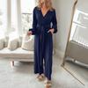 Women's Fashion Solid Color Casual Jumpsuit