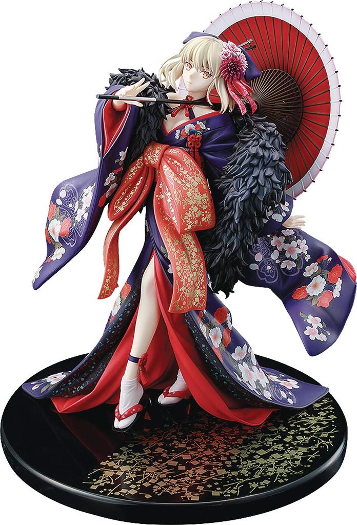 Kadokawa KDcolle Filmversjon natt Saber Alter Kimono skala malt ferdig figur Fate/stay [Heaven's Feel] Ver. 1/7 ABS&PVC