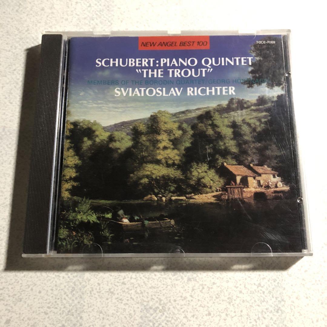 

[ВИКОРИСТАНИЙ] CD Фортепіанний квінтет Ріхтера Шуберта «THE TROUT»