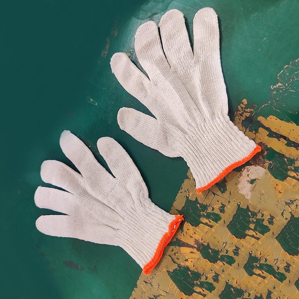 5Pair Cotton Safety Protection Work Gloves For Painter Warehouse Clean Gardening