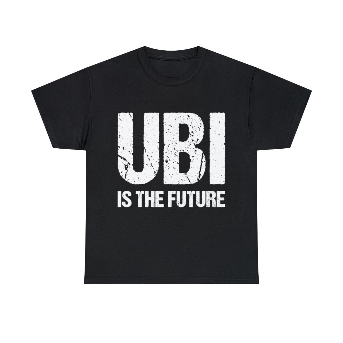 Ubi Is The Future Graphic Tee Shirt, S-5XL M