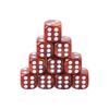 19mm Casino Dice with Razor Edges and Matching Serial Numbers Clear Translucent D6 Royal Craps