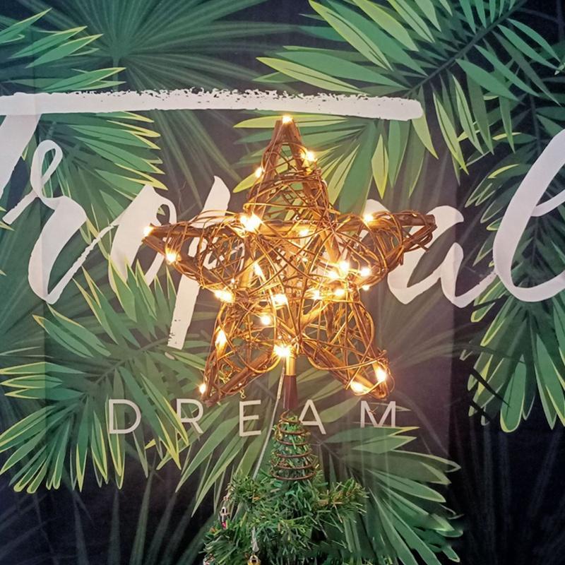 Weihnachtsbaum LED Stern Baum Topper Weihnachtsbaum Ornamente für Zuhause Weihnachtsbaum Ornamente Navidad Neujahr