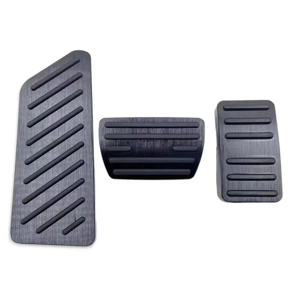 Auto Fußpedale Für Honda CRV CR-V 2017~2024 Edelstahlauflagen Kraftstoff Bremse Rutschfest Kein Bohren Legierungsabdeckungen Teile Zubehör