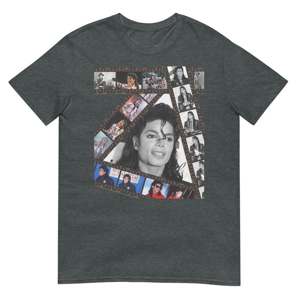 The King Of Pop Michael Jackson Mj002 Black Cotton 100 Tshirt