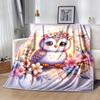 1pc Eagle Printing Lightweight Flannel Blanket, Comfortable and Warm Blanket, for Camping Sofa Bed and Couch Office, In All Seasons