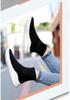 Spring & Autumn Flyknit High-Top Socks Shoes for Women & Men - Elastic Casual Short Boots