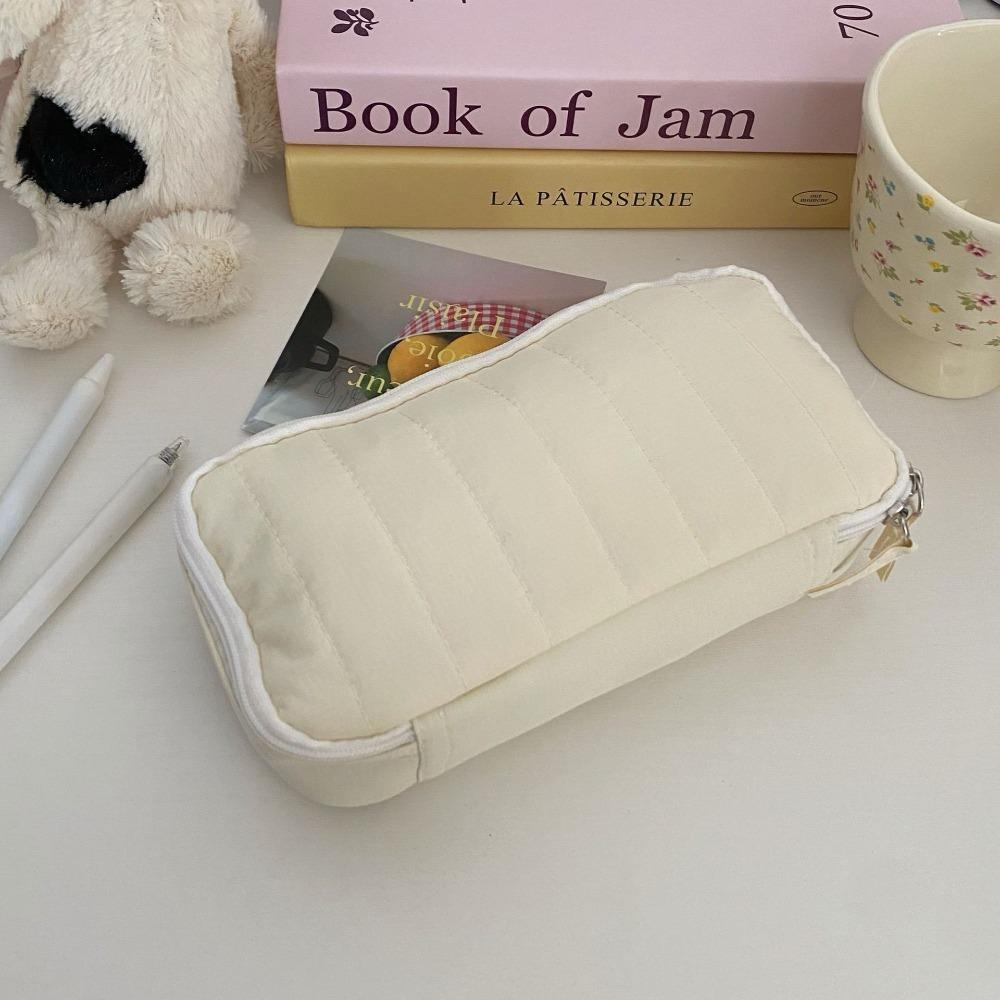 Soft Large-capacity Stationery Storage Bag Cotton Makeup Box Kawaii Pencil Case  School Supplies