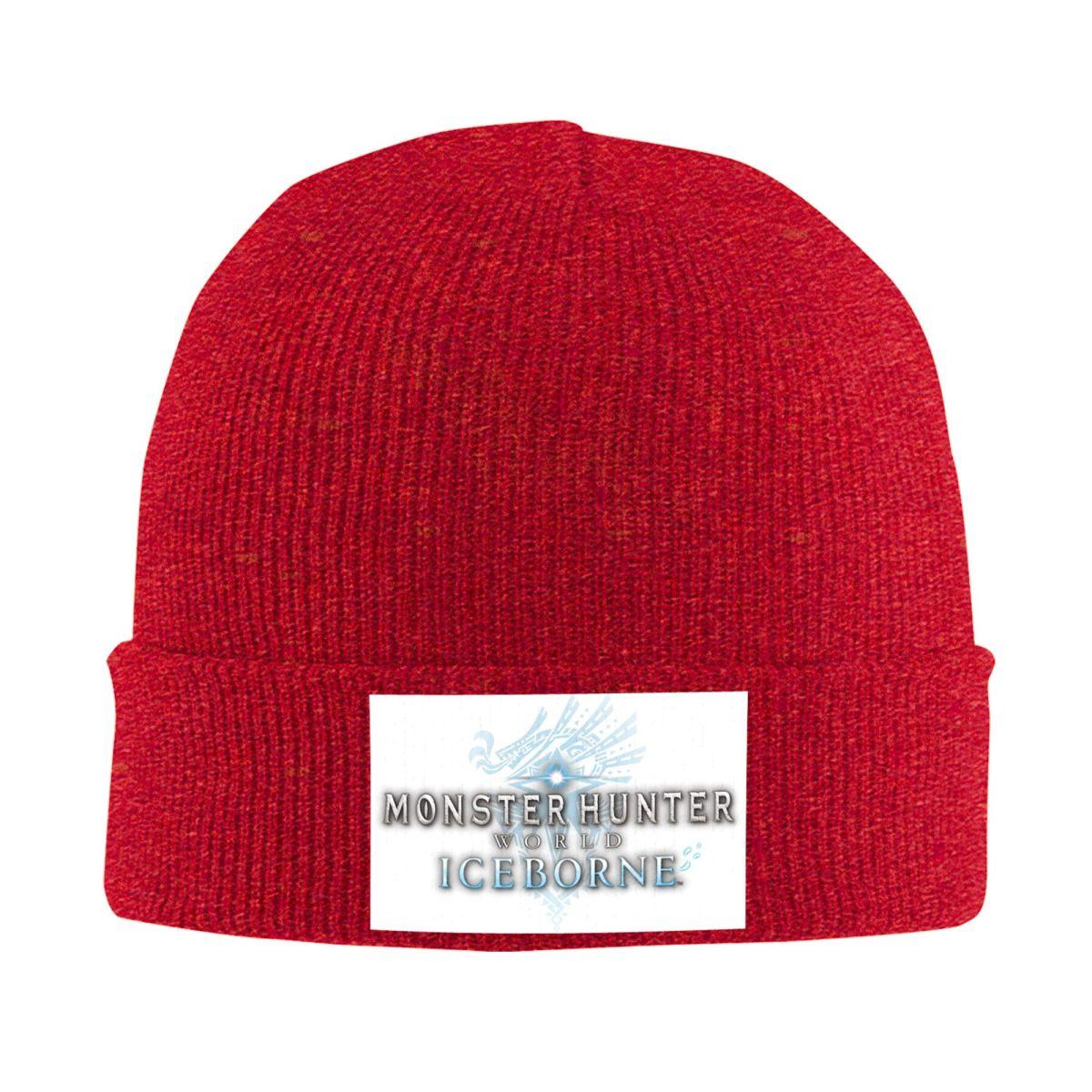 

Monster Hunter Wilds Guardian Arkveld Warm Knitted Cap Winter Knit Bonnet Hat Skullies Beanies Hip Hop Caps for Unisex One Size