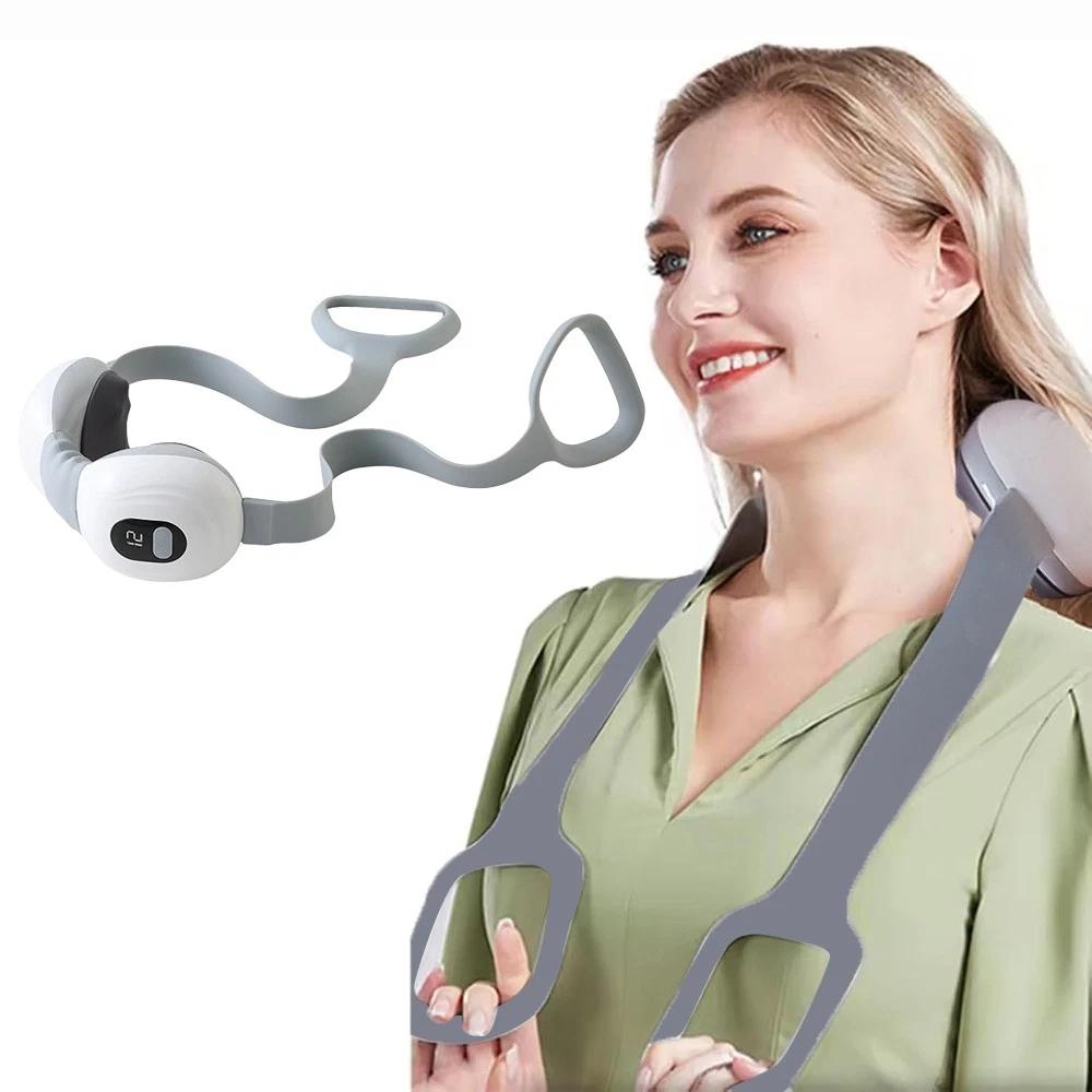 Multifunksjonelle Knetemassasjeprodukter Shiatsu Varme Avslapning Hjemmelading Bærbar Varmekompress Nakke- og Skuldermassasjeapparat