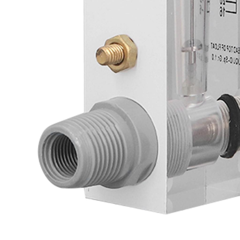 16‑160LPH Adjustable Liquid Flowmeter Transparent High Accuracy Water Flow Meter Panel Type