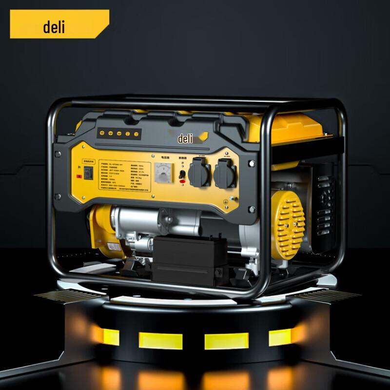 Deli DL-KFD95D-W1 7KW Gasoline Generator CN plug (adapter included)