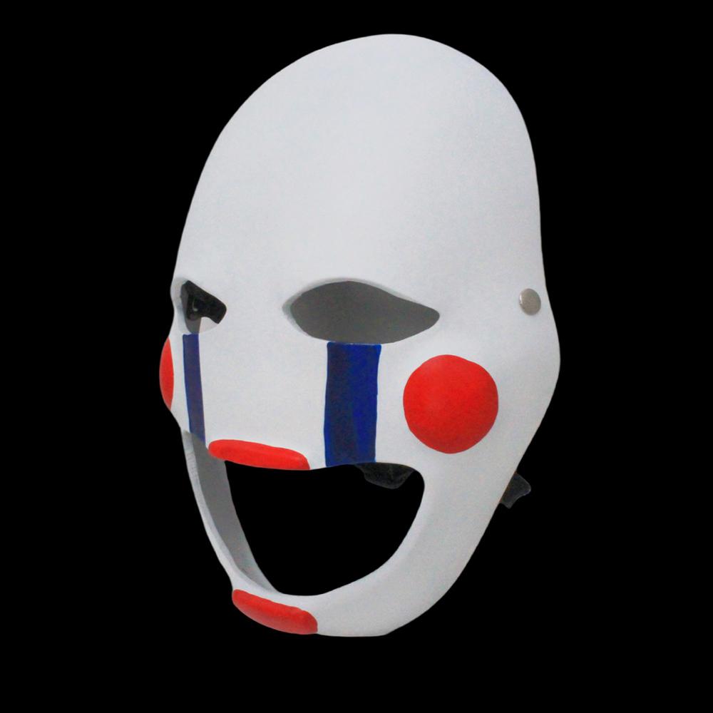 Halloween Die Puppenmaske Rotes Blaues Gesicht Boutique Harz Clown Joker Masken Five Nights Horror Cosplay Requisite Party Sammelobjekt Dekorieren