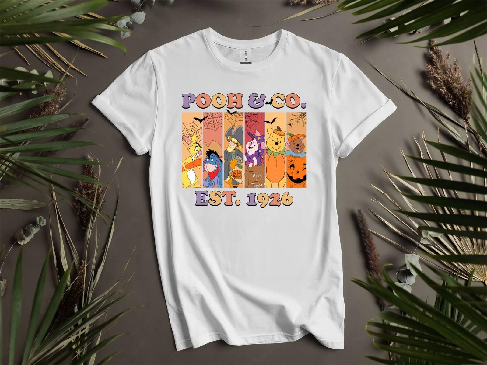 Winnie The Pooh Est 1926 T-Shirt Mens Womens Tees Top T Shirt Mens Womens Tees Top Men Women Unisex Tshirt I113 L