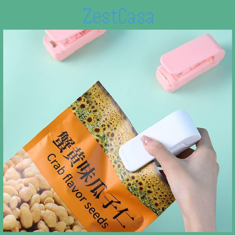 Nowoczesny Prosty Mały Mini Zgrzewarka do Przekąsek Zgrzewarka Próżniowa Konserwator Żywności Biały