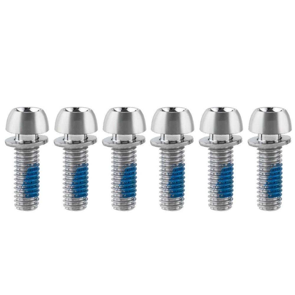 Titanium-plated Bicycle Handlebar Screws Stainless Steel Bicycle Disc Brake Caliper Bolt Folding
