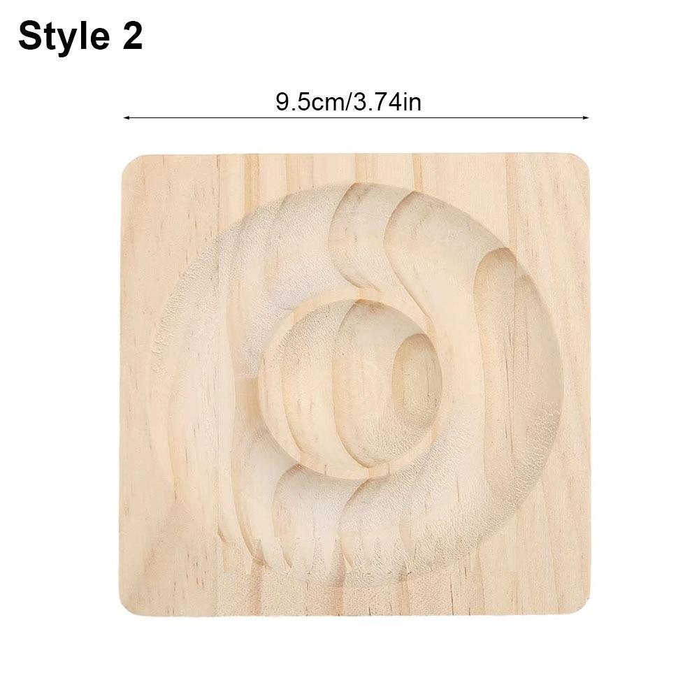 

1Pcs 10cm Bead Design Board Bracelet Display Stand Plate for Jewelry Making and Display Style 2