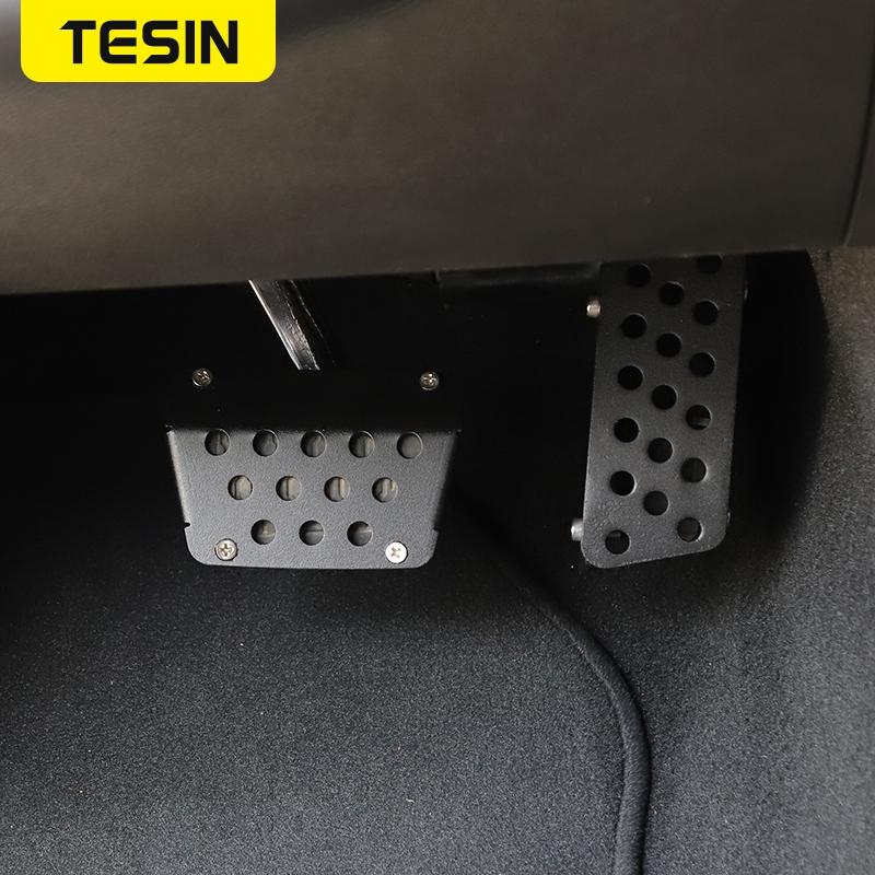 TESIN Pedale de mașină pentru Wrangler JK JL Placă de pedală de accelerație pentru Jeep Wrangler JK JL JT 2007-2022