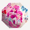 Princess, Friends Automatic Opening and Closing, 8 Rib Structure Portable Umbrella, Suitable for Men and Women In All Seasons  Perfect Gift