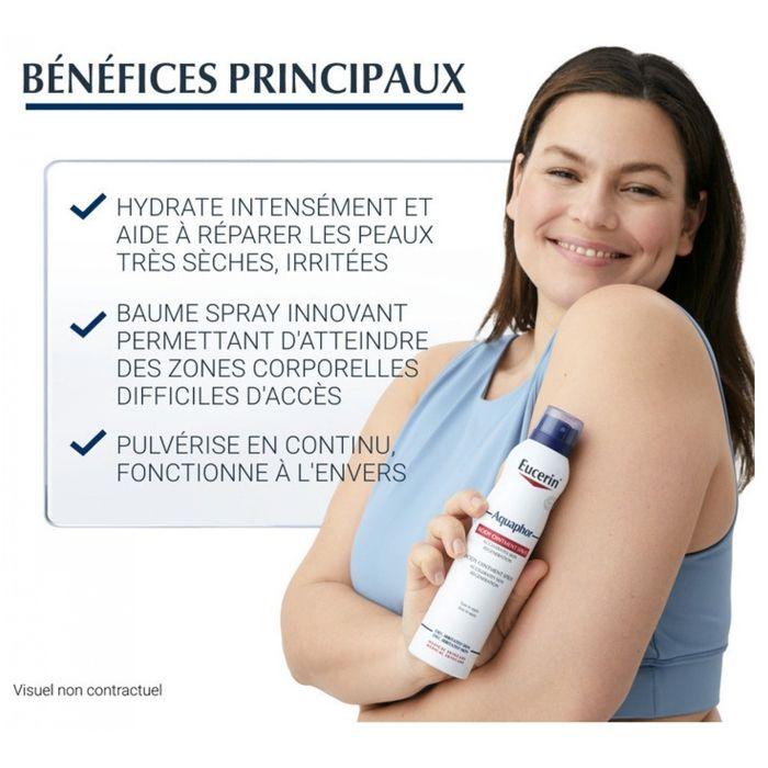 Baume-Spray Corps - Eucerin - Aquaphor - 250ml - Hypoallergénique - Peaux Sèches