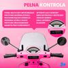 Ride-on Toy for a Child Vespa Scooter Battery-Powered With a Trunk Fuchsia Sun Baby
