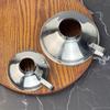 10.5cm/14.8cm Wide Mouth Funnel Stainless Steel Packing Jam Salad New Filling Funnel