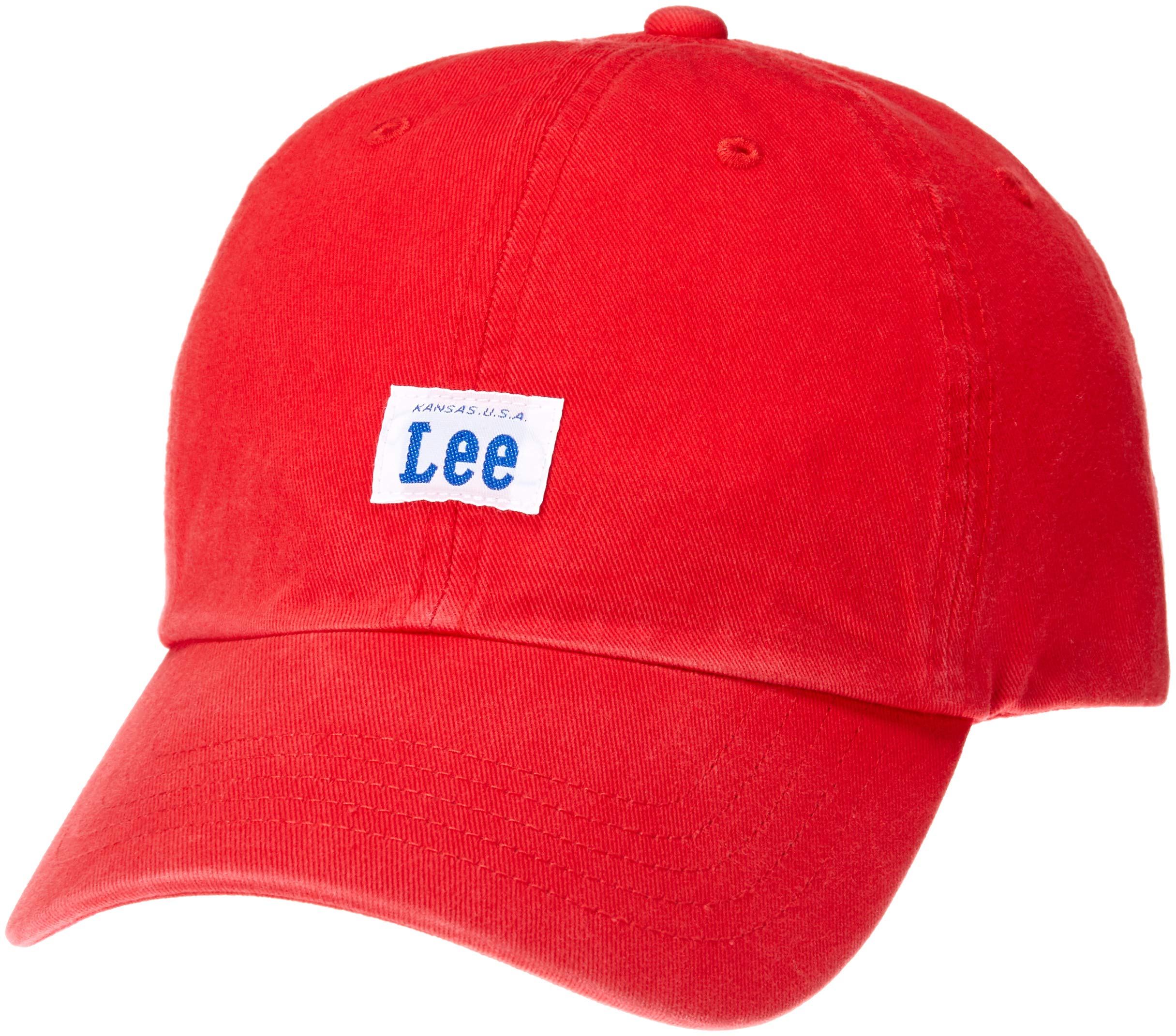 

LOW CAP COTTON TWILL 100176303 RED Japan to Japanese size [Lee] 57cm~59cm (equivalent M-L) красный