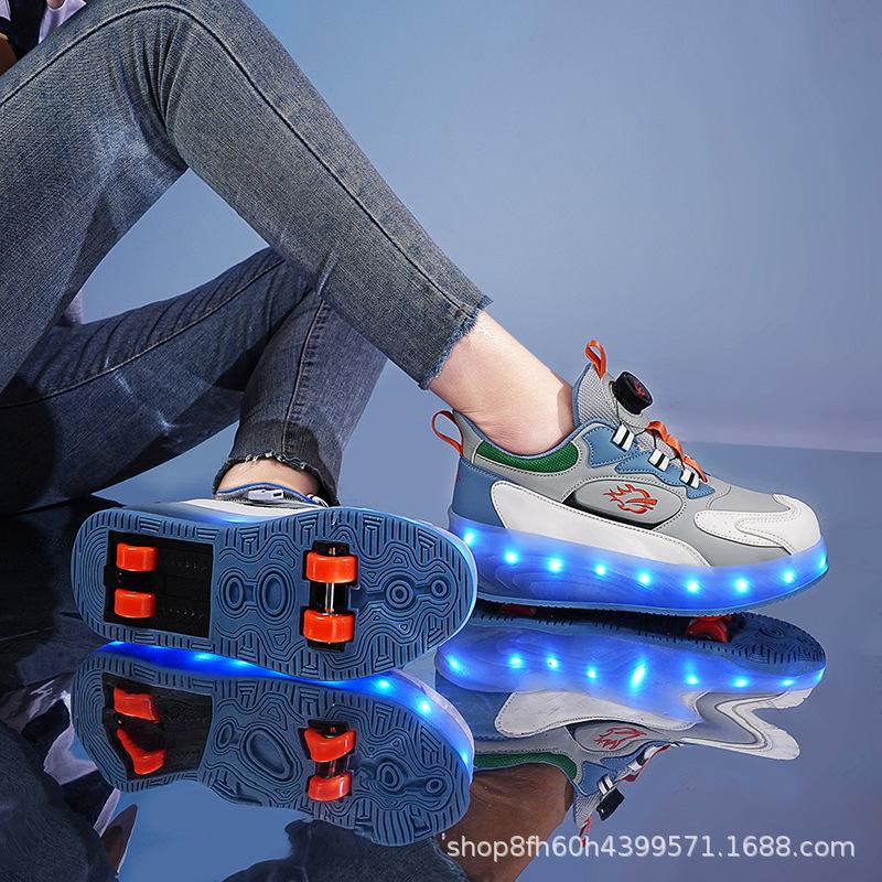 

Светящаяся вращающаяся пряжка маленькие четырехколесные роликовые коньки с подсветкой роликовые коньки детские роликовые коньки для девочек 40