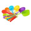 Colorful 12-Piece Kitchen Baking Set: Graduated Measuring Spoons and Cups for Flour, Milk Powder, and Seasonings
