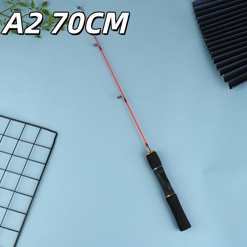 Ultralight Winter Ice Fishing Rod Portable Winter Ice Fishing Rod Spinning Casting Ice Winter Fishing Pole Tackle
