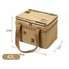 Outdoor camping multifunctional large capacity storage box